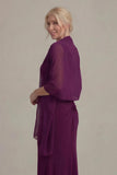 Chiffon 3/4 Sleeve Special Occasion Evening Mother's Wrap
