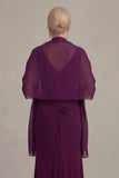 Chiffon 3/4 Sleeve Special Occasion Evening Mother's Wrap