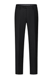 2-piece Black Peaked Lapel Double Breasted Men's Suits