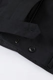 Blue 3 Piece One Button Shawl Lapel Men's Prom Suits