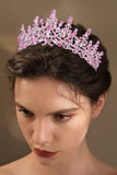 Gold Green Crystal Prom Queen Pageant Crown Tiara