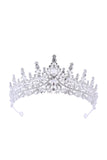 Gold Green Crystal Prom Queen Pageant Crown Tiara