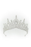 Golden and Royal Blue Crystal Prom Queen Pageant Crown Tiara