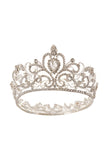 Crystal Prom Queen Pageant Golden Crown Tiara