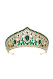 Luxury Crystal Princess Golden Crown Tiara