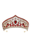 Luxury Crystal Princess Golden Crown Tiara