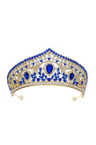 Luxury Crystal Princess Golden Crown Tiara