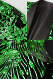 Gold Sequin One Button Shawl Lapel 2-piece Men's Prom Suits