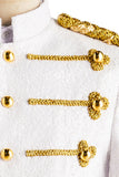 Black Single Breasted Men's Suits with Sequins