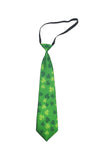 Army Green Printed Formal Tie