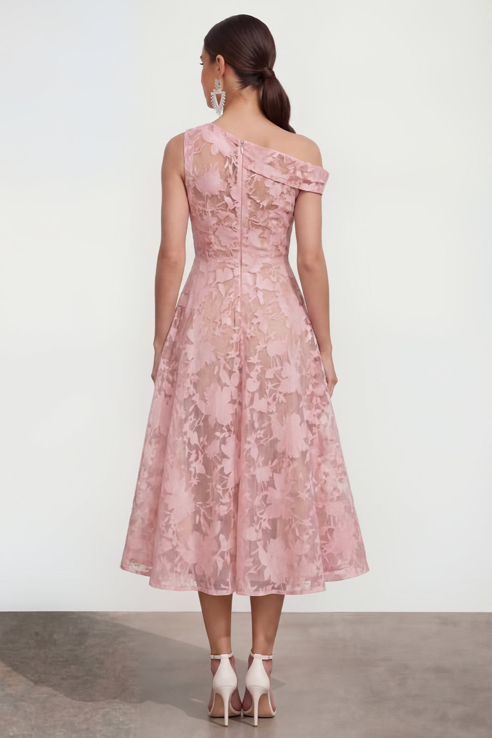 one sleeve midi dress wedding guest Amazon.com: SNDDEG Women's Fashion Tight Sleeveless One Shoulder Midi Dress with Slit Ruched Elegant Wedding Guest Dresses for Women Black : Clothing, Shoes & Jewelry