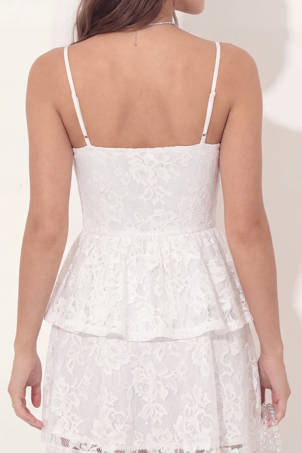 frill strap floral lace backless mini dress Amazon.com: Women Sexy Halter Neck Backless Mini Dress Floral Layered Ruffle Bodycon Short Party Dress : Clothing, Shoes & Jewelry