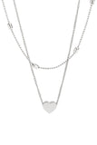 Golden Plated Layering Heart Necklaces for Women