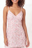 Sparkly Pink A-Line Sequins Mini Graduation Dress