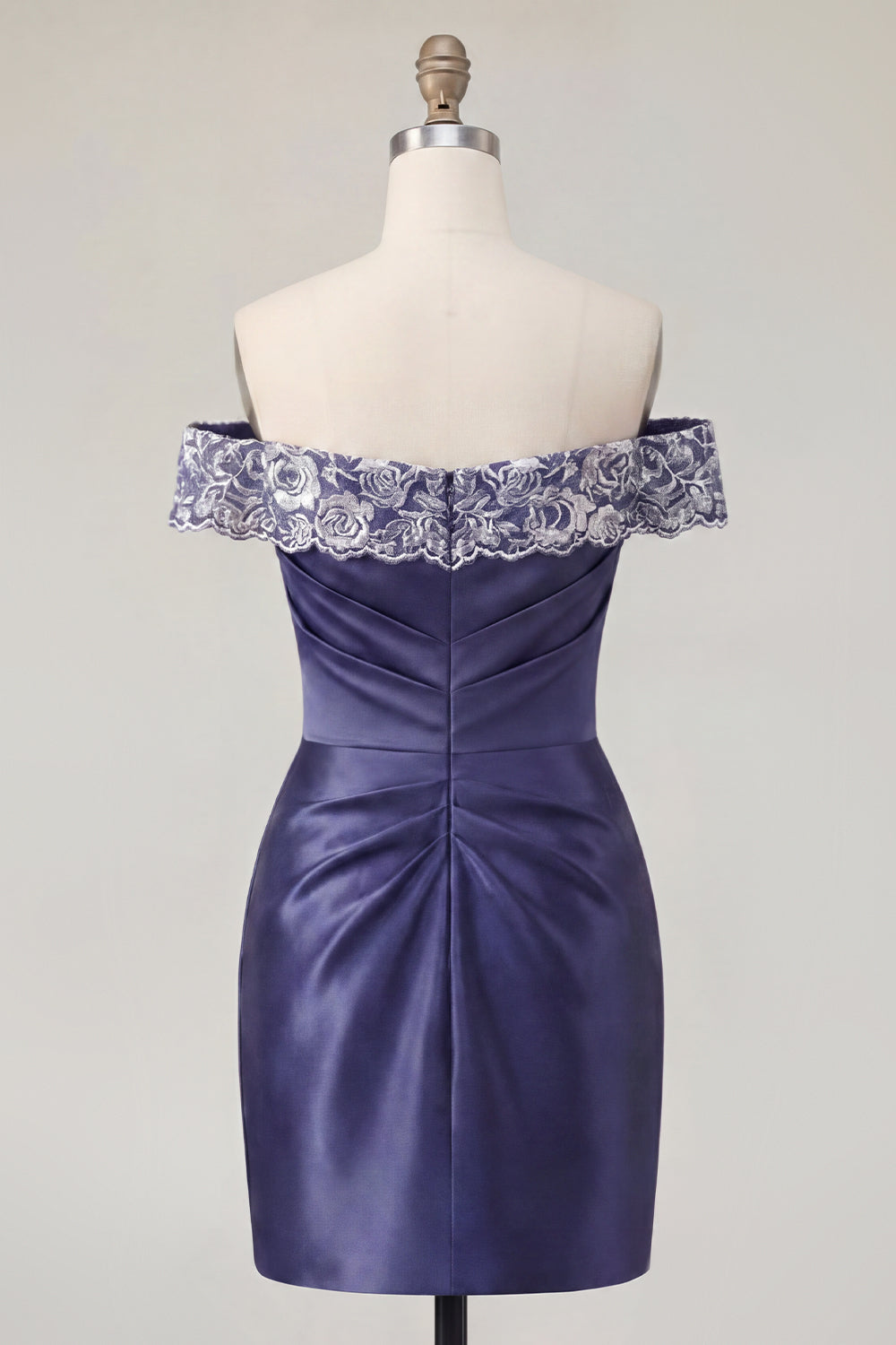 navy satin homecoming dress LTP1416,Navy blue satin homecoming dresses tight prom dress short home Laylatailor Shop