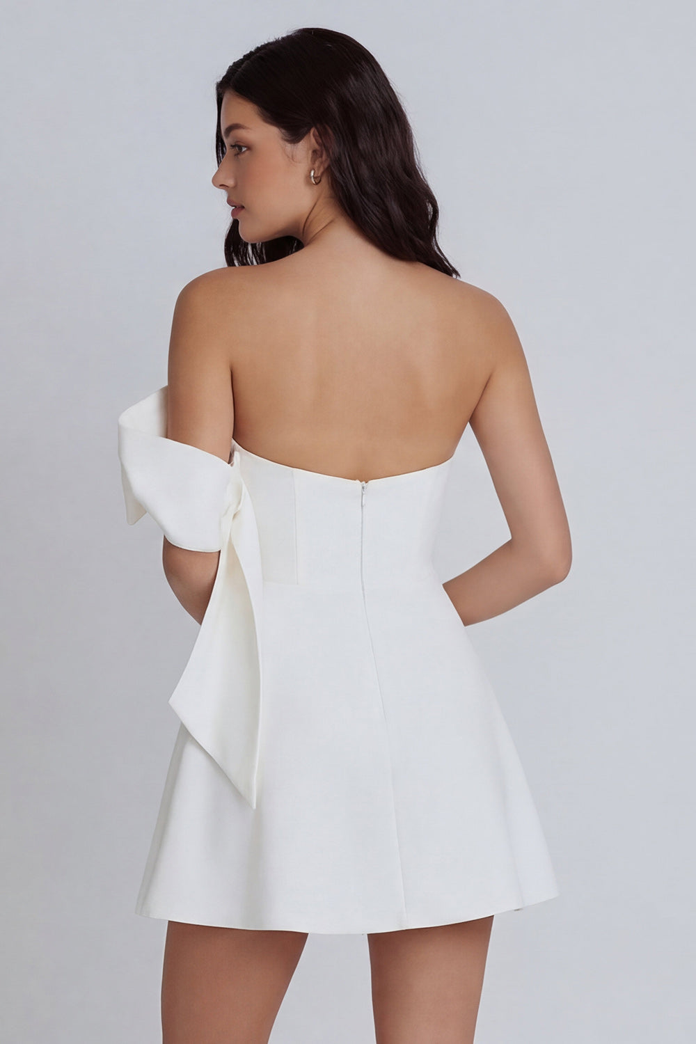 bridal shower mini dress Bridal Shower Mini Dress - White