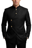 Single Breasted Coffee 2 Piece Men's Prom Suits