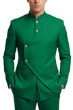 Single Breasted Coffee 2 Piece Men's Prom Suits