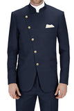 Royal Blue Single Breasted 2 Piece Men's Prom Suits