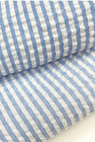 Notch Lapel Light Blue Single Breasted Men's Jacket