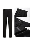 Shawl Lapel 2 Piece Black One Button Men's Prom Suits with Beading