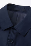 Black Single Breasted 2 Piece Men's Suits