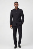 Single Breasted Black 2 Piece Men's Prom Suits