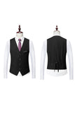 2 Piece Notch Lapel Dark Grey Single Breasted Men's Prom Suits