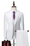 2 Piece Notch Lapel Dark Grey Single Breasted Men's Prom Suits
