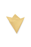Black Satin Pocket Square