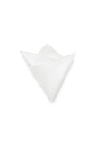 Black Satin Pocket Square