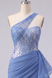 Sparkly Grey Blue Ruched Corset Tight Short Homecoming Dress with Lace
