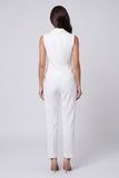 Ivory Lapel Single Breasted 2-piece Work Suits