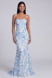Light Green Mermaid Spaghetti Straps Formal Dress