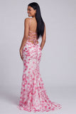 Light Green Mermaid Spaghetti Straps Formal Dress