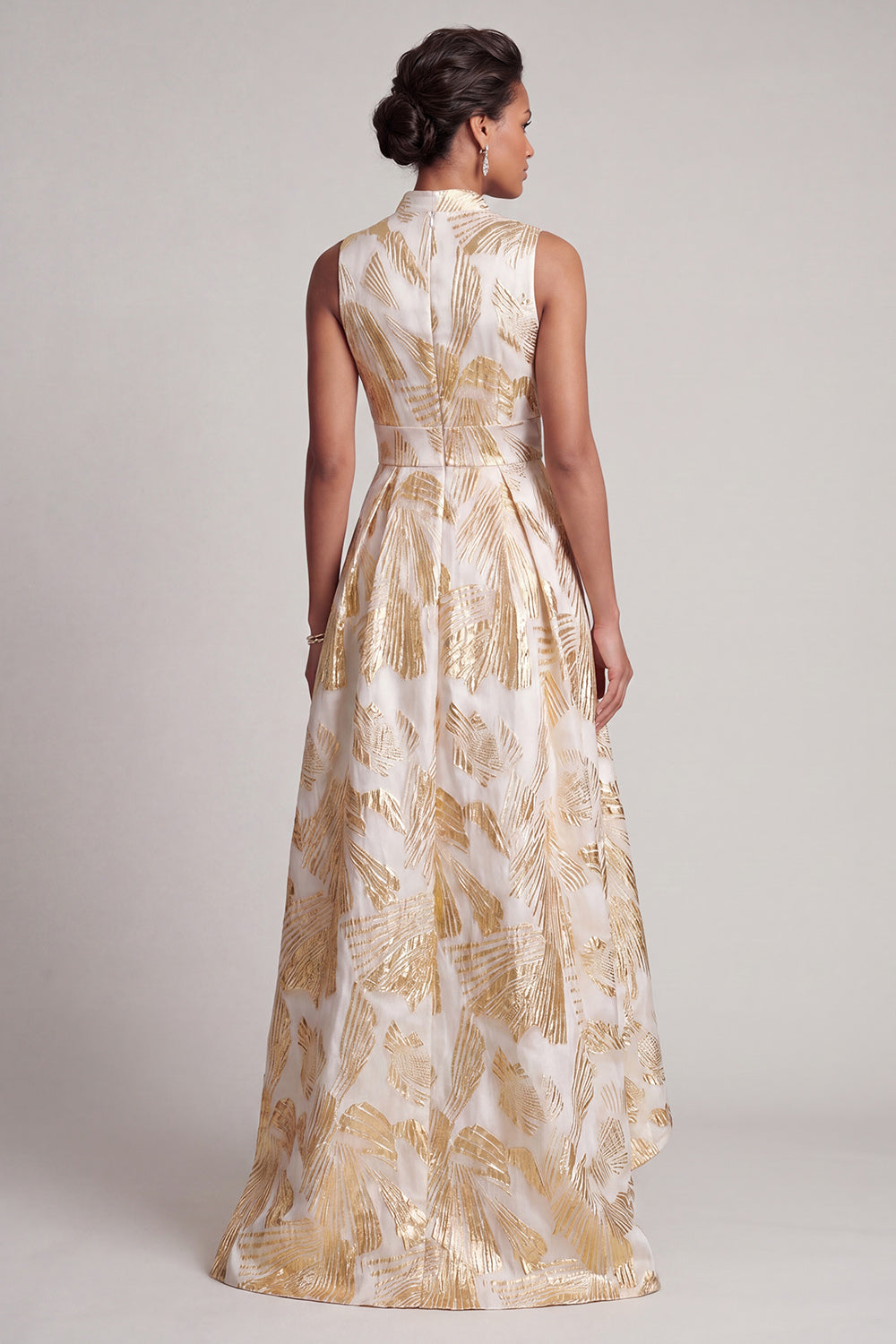 ZAPAKA Women Champagne Mother Of the Bride Dress V Neck High Low ...