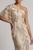 Saprkly Champagne Sequin Sheath Mother of the Bride Dress