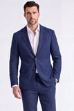 2 Piece Beige Single Breasted Peak Lapel Men's Suits