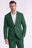 Light Khaki 2 Piece Notched Lapel Single Breasted Men Formal Suits