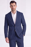 Light Khaki 2 Piece Notched Lapel Single Breasted Men Formal Suits