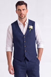 Light Khaki 2 Piece V-Neck Single Breasted Men Short Formal Suits