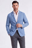 Sage Notched Lapel Single Breasted Sage Men's Blazer