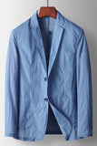Sage Notched Lapel Single Breasted Sage Men's Blazer