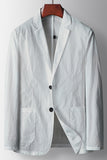 Sage Notched Lapel Single Breasted Sage Men's Blazer