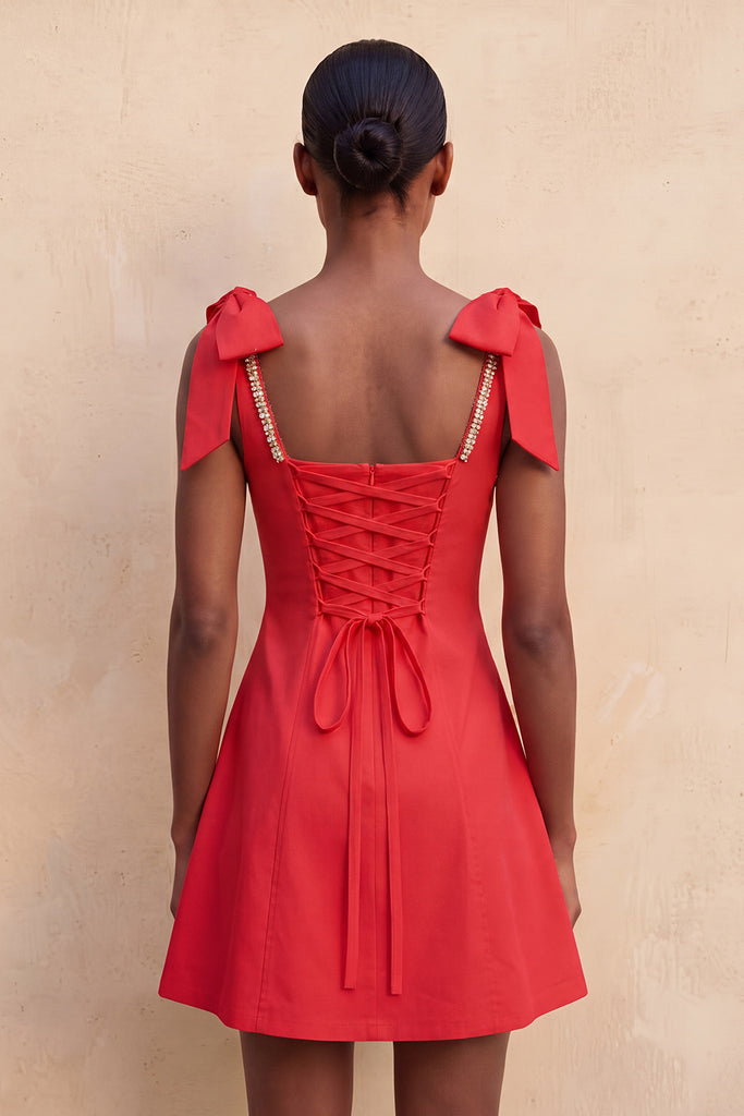 ZAPAKA Women Light Yellow A-Line Homecoming Dress with Lace Up Back ...