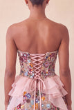 Sage Green Sweetheart Corset A-Line Short Homecoming Dress with Sequins