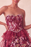 Sage Green Sweetheart Corset A-Line Short Homecoming Dress with Sequins