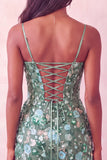 Pink Corset Bodycon Ruched Short Homecoming Dress with Sequins