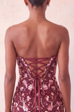 Pink Sweetheart Bodycon Sequin Homecoming Dress with Lace Up Back