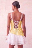 Pink Bodycon Ruffled Short Sequin Homecoming Dress with Lace Up Back